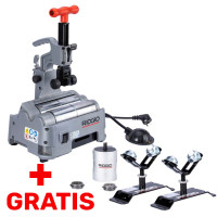 RIDGID elektrický řezák na trubky PC 116, do 116 mm (4 1/2") + 2x řezné kolečko RIDGID elektrický řezák na trubky PC 116, do 116 mm (4 1/2") + 2x řezné kolečko